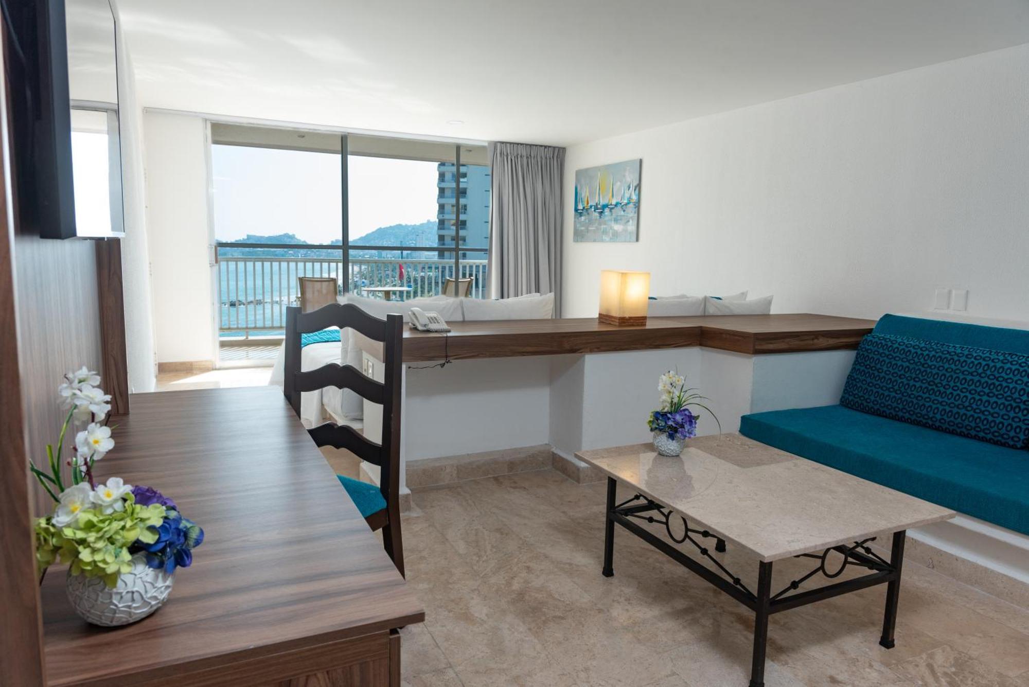 Ritz Acapulco All Inclusive Экстерьер фото A typical room at the hotel